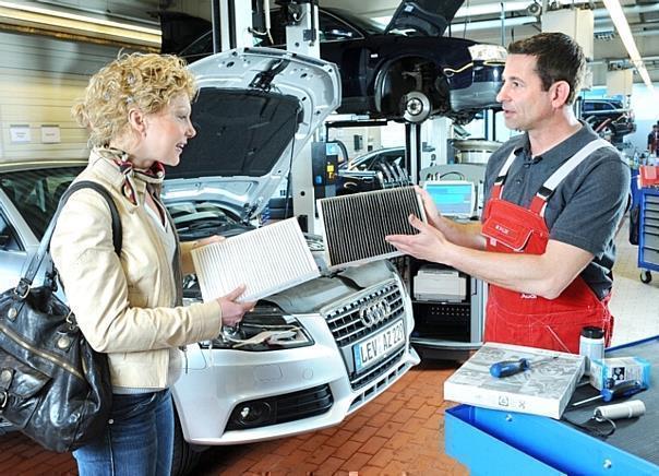 Zur Fahrzeuginspektion sollte auch die Wartung der Klimaanlage gehören. Foto: Auto-Reporter/Audi/GP 